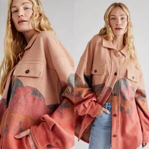 Free People Ruby Scenic Jacket Sunset Combo